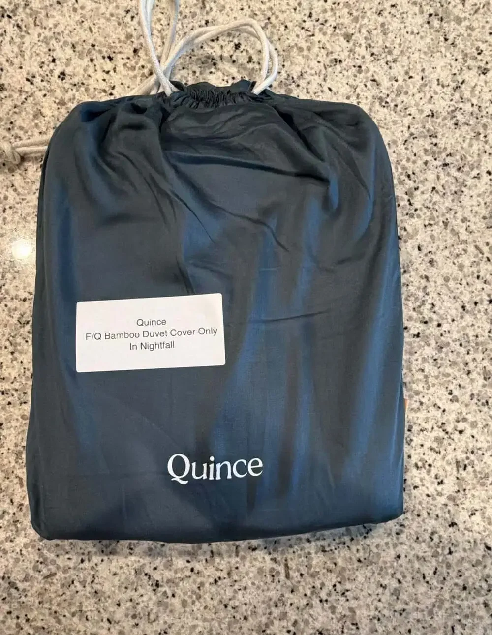 Quince F/Q Bamboo Duvet Cover Only In Nightfall